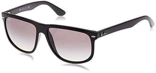 Ray-Ban - Gafas de sol Rectangulares Rb4147 para hombre, Black frame/ Grey Gradient Lens