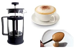 Vidoelettronica® SBATTITORE SCHIUMATORE Schiuma Latte Caffe Bevande Cappuccino BAR Decorazione Shaker Vetro