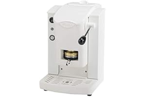 Faber Italia Faber Slot Plast Macchina da Caffè a Cialde 44 MM ESE - PLASTICHE BIANCO Colore Bianca con finiture bianco