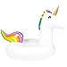 Produktbild Ultrakidz 331900000129 Riesen-Schwimmring „Einhorn“, Schwimmkissen, XXL Float Spielzeug, Maße ca. 173 x 104 x 107 cm, für Schwimmbad, Strand oder Pool, aus stabilem PVC, geeignet ab 6 Jahren, aufblasbar