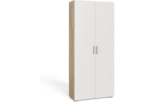 Vicco Estantería para Carpetas Frank, Sonoma/Blanco, 80 x 182.4 cm