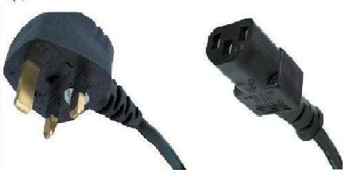 Iec Euro Mains Power Cable Lcd Tv Plasma Pc Kettle 5M