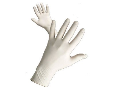 Preisvergleich Produktbild Latex Handschuhe M (1 Paar / 2 Stück)