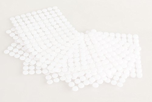 900  Piezas de velcro de HIMRY  autoadhesivas  450  pares  10  mm  1  cm  fuertes y resistentes  blanco  KXB5025