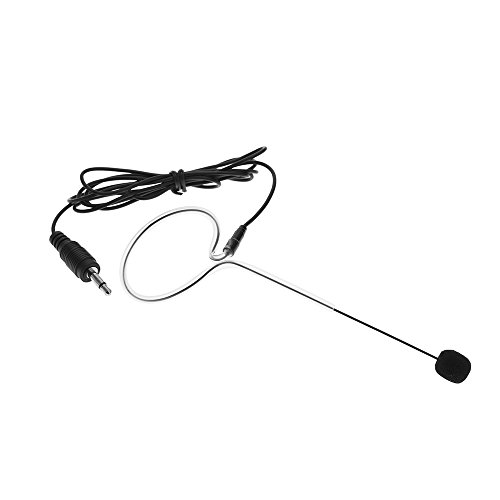 Andoer® Unidireccional Mini Oído-Gancho Auricular con Micrófono Mic