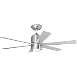Orbegozo CP 50120 – Ventilador de techo con luz y mando a distancia, 6 palas, 120 cm de diámetro, potencia de 65 W y 3 velocidades
