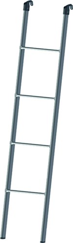 RETI GRITTI SVEJSSCA025 Scaletta per Letto, Grigio, 136.5