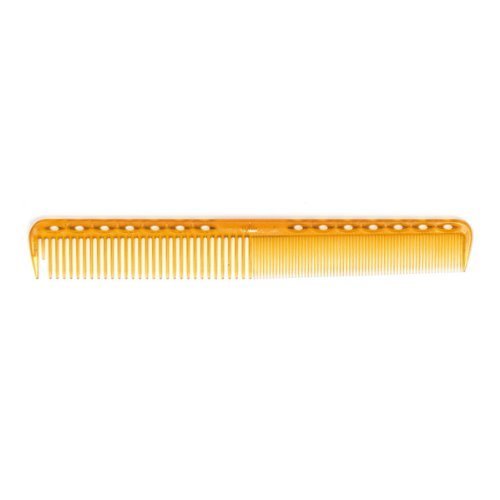 YS Park Comb 339 Professional Fine Cutting Hair Comb Camel Yellow by YS Park