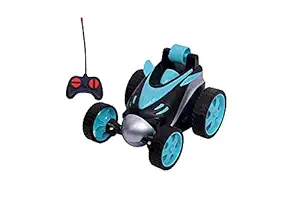 ESnipe Mart Remote Control Car RC Stunt Vehicle 360?Rotating Rolling Radio Control Electric Race Car Boys Toys Kids Gifts Light Multi Color