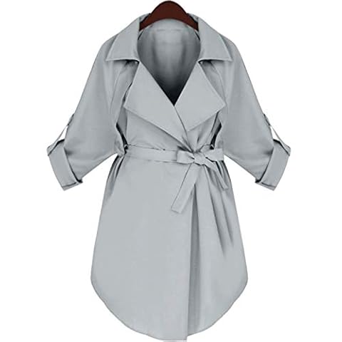 YOUCAI Donne Classico Blazer Scozzese a Maniche Lunghe in Forma Sottile