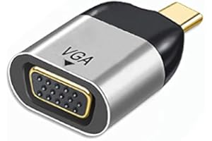 CHENYANG CY USB C zu VGA Adapter VGA zu USB Typ C Kabelmonitor Adapter für Tablet Phone Laptop 1080p 60hz