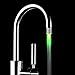 Produktbild MIRRAY Küche Wasserhahn Temperatursensor 3 Farbe Wasserhahn Glow Shower Light Glow (Silber-1, 35 * 24mm)