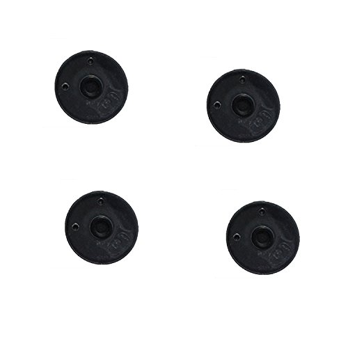 moinkerin 4 x Gummi Fuß Pads Ersatz Fuß Set mit Schrauben + 10 x Schrauben (8 kurz und 2 lang) + 1 Stück Kreuzschlitz Schraubendreher Kit für Gehäuse Unterseite Macbook Air A1370 A1369 A1465 A1466 11 „und 13“ Full Foot Set mit Tools (Für A1370 A1369 A1465 A1466) - 2