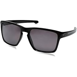 Oakley SLIVER XL, Gafas de Sol Para Hombre, Negro (Polished Black), 57