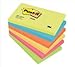 Produktbild Post it Haftnotizen mit 100 Blatt, 76 x 127 mm Energetic Palette 655TF, Regenbogenfarben, 6 Stück