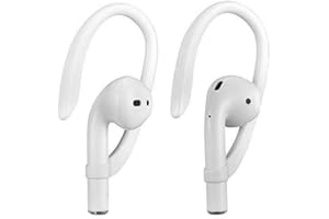 Earhooks for AirPods 1 2 and Pro, Icarer Case Sports Activities Headset ear hook for Apple AirPods 1 AirPods 2 AirPods Pro (White)