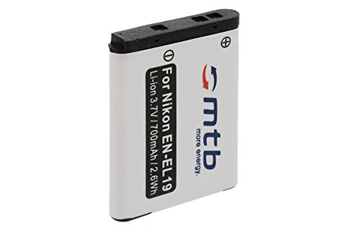 Batterie EN-EL19 pour Nikon S01  S100  S2500  S2550  S2600  S2700  S3100  S3300   voir liste 