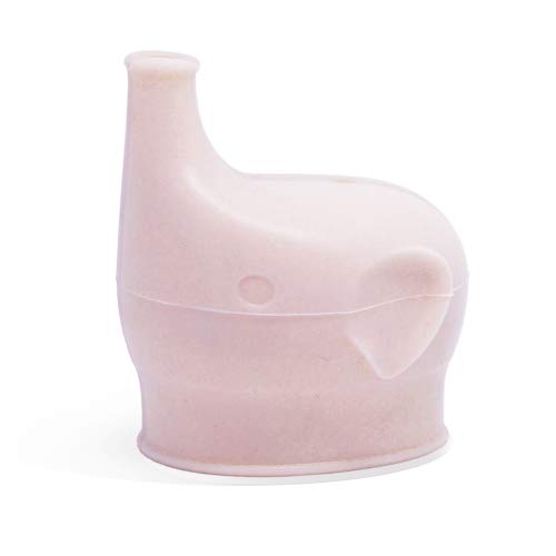 Shom Tapa de vaso universal de silicona - Rosa cuarzo
