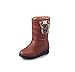 Produktbild DEED Ladies Short Boots Warm und Dick Bottom Raised Middle Tube Anti Skid Snow Boots,40 EU,Braun
