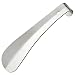 Produktbild Schuhlöffel 16 cm Reise Schuhanzieher Edelstahl Gebürstet Metall Stabil 1 Stück Kinder Hochwertige Schwere Qualität 60g Neu Aufhänger Haken Burkhallter XS