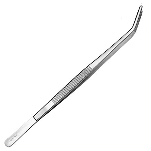 May – Kochpinzette – Küchenpinzette – Wendepinzette – Grillzange – 30 cm lang