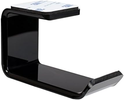 Headphone Hanger Stand Handset Holder Adhesive Hooks Under-Desk Headphone Hanger