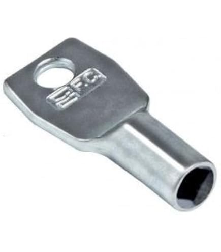 Chiave Quadrata Per Serratura A Chiavistello - Gedotec Easy - 8x8 Mm - Zincata - Per Porte E Armadi - Foto 7