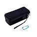 Produktbild sel-more Hard Case Travel, der Aufbewahrungstasche für Ultimate Ears UE BOOM 2/UE Boom 1 Wireless Bluetooth tragbarer Lautsprecher. Passt USB-Kabel Und Wand-Ladegerät Case Schutzhülle Box Tasche, Textil, Schwarz , 22*9*8.5cm