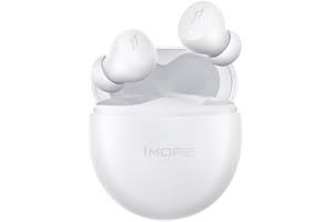 1MORE ComfoBuds Mini hybrydowe słuchawki douszne z aktywną redukcją szumów, słuchawki douszne z dźwiękiem stereo, zestaw słuchawkowy Bluetooth 5.2 z 4 mikrofonami, wyraźne połączenia, bezprzewodowe