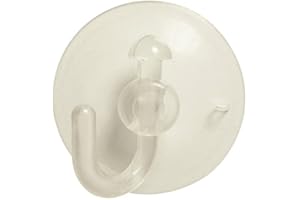 GARTENMOEBEL-EINKAUF 20x Saugnapf / Saugnäpfe, 35mm mit Haken, ideal als Lichterketten- Befestigung