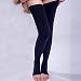 Produktbild Home + stockings Unisex Kniehohe Medizinische Kompressionsstrümpfe Krampfadern Offene Zehenstrümpfe @ M