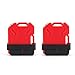 Produktbild Jasnyfall 2 Stücke Heizöl Benzin Tank Container für 1/10 RC4WD TRX-4 Crawler RC Auto rot