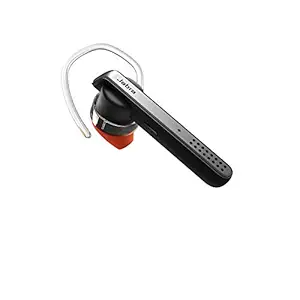 Jabra Talk 45 Wireless in Ear Bluetooth Headset for High Definition Hands-Free Calls with Mic (Dual) Noise Cancellation, 1-Touch Voice Activation and Streaming Multimedia (Silver)