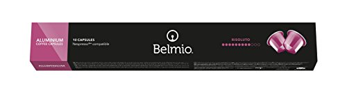 Preisvergleich Produktbild BELMIO Café Espresso Lungo Vivace Intensité 8 - Compatibles Nespresso - 10 capsules aluminium - 55 g
