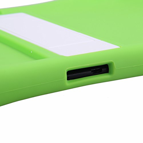 NEWSTYLE Samsung Galaxy Tab 4 10.1 Kinderfreundliche Silikon Hülle Schutzhülle Tasche Case für Samsung Tab 4 SM-T530/T531/T535 (10,1 Zoll) – Grün - 4