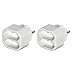 Produktbild Hama 2 x Multistecker (Zweifach, Kindersicherung, Bis 1150 Watt, Euro-Multiadapter, Doppelpack) weiß