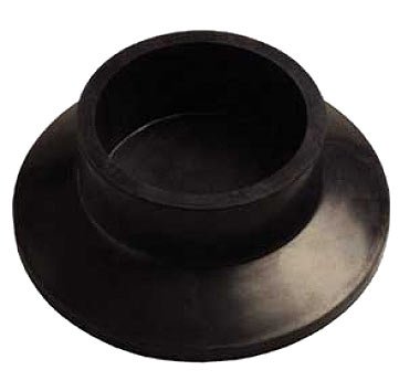 Gummifuß Bongfuss Farbe SCHWARZ 50mm