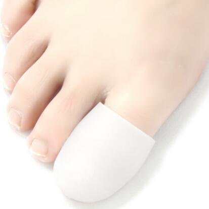 2 Stück Silikon Zehenspreizer für Fuß Hühneraugen Entferner Und reduzieren Blasenbildung und Hornhaut Fuß entzündeten Fußballen Schmerzlinderung und Hammer Zehen Foot Care Tools weiß - 6