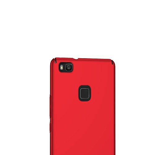EIISION Huawei P9 Lite Funda Ultra ligero Suave mate sedoso pintura PC Funda protectora de tel fono rojo reviews EIISION Huawei P9 Lite Funda Ultra ligero Suave mate sedoso pintura PC Funda protectora de tel fono rojo