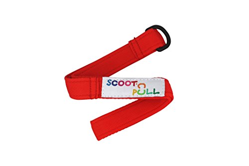 Scoot 'n Pull - Correa para control de patinete, color rojo
