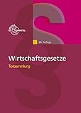 Wirtschaftsgesetze Textsammlung by 
