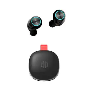 Nu Republic Rouserbuds 2 Truly Wireless Bluetooth in Ear Earbuds with Mic (Black)