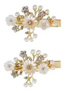 Vogue Hair Accessories Gold Shell Hair Clip Hair Pins Hair Accessories For Women And Girl's