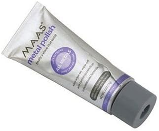 MAAS METAL POLISH / CREAM FOR SILVER BRASS COPPER 2 OZ by Metal Polishes