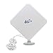 Produktbild Majome 35dBi 4G LTE Dual MIMO Antenne Booster Antenne TS9 Stecker mit Kabel für Huawei BI622