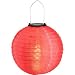 Produktbild Polarlite Solar-Dekoleuchte Lampion LED 0.06W Warm-Weiß Rot