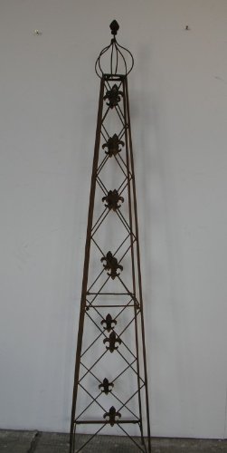 Rankstab Rankhilfe Rank Pfosten Obelisk Cornwall Rost