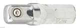 1.4 Adaptador cuadrado KS Tools 503.8232 Chrome Plus - Llave de vaso adaptador para llave de carraca (1/4\", 5/16\")