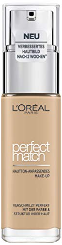 Maquillaje de L'Oréal Paris Perfect Match, N3 Creamy Beige, 1er Pack (1 x 30 ml)