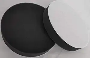 GP NET Finishing Foam Pad(flat type), Size 6⬝, Black (Pack of 2 pcs)